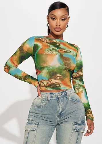 GREEN PRINT