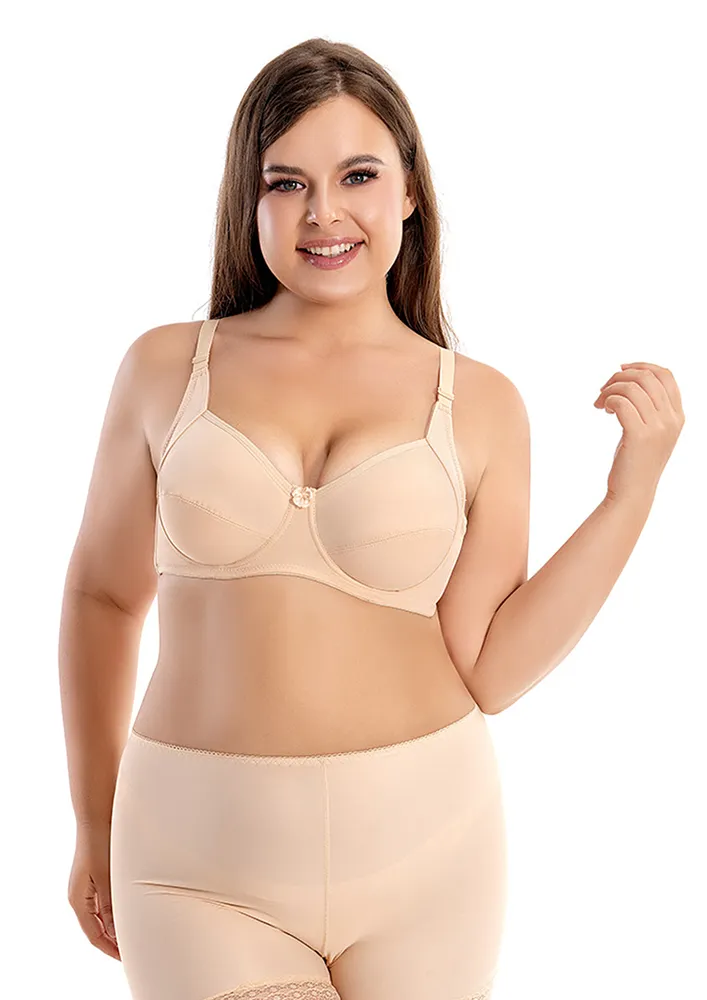 Full Coverage Polyamide Blend Bra