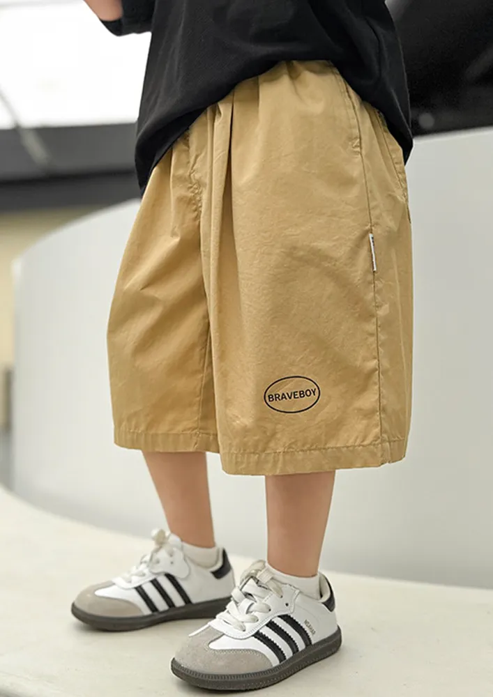 Boys Slip-on Wide Shorts
