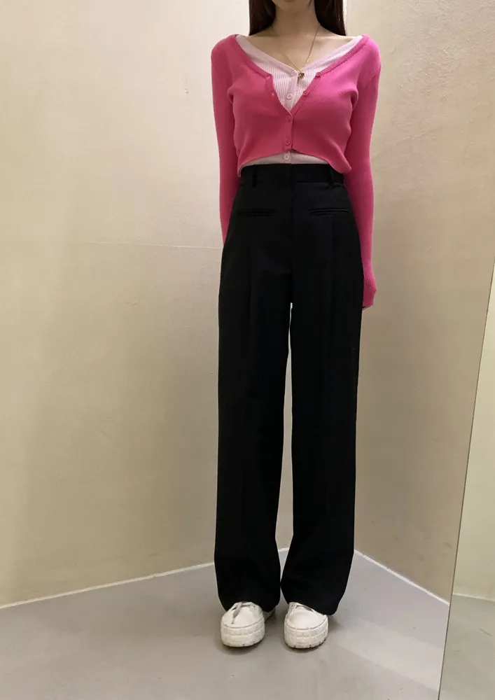 Black Free Size Trousers