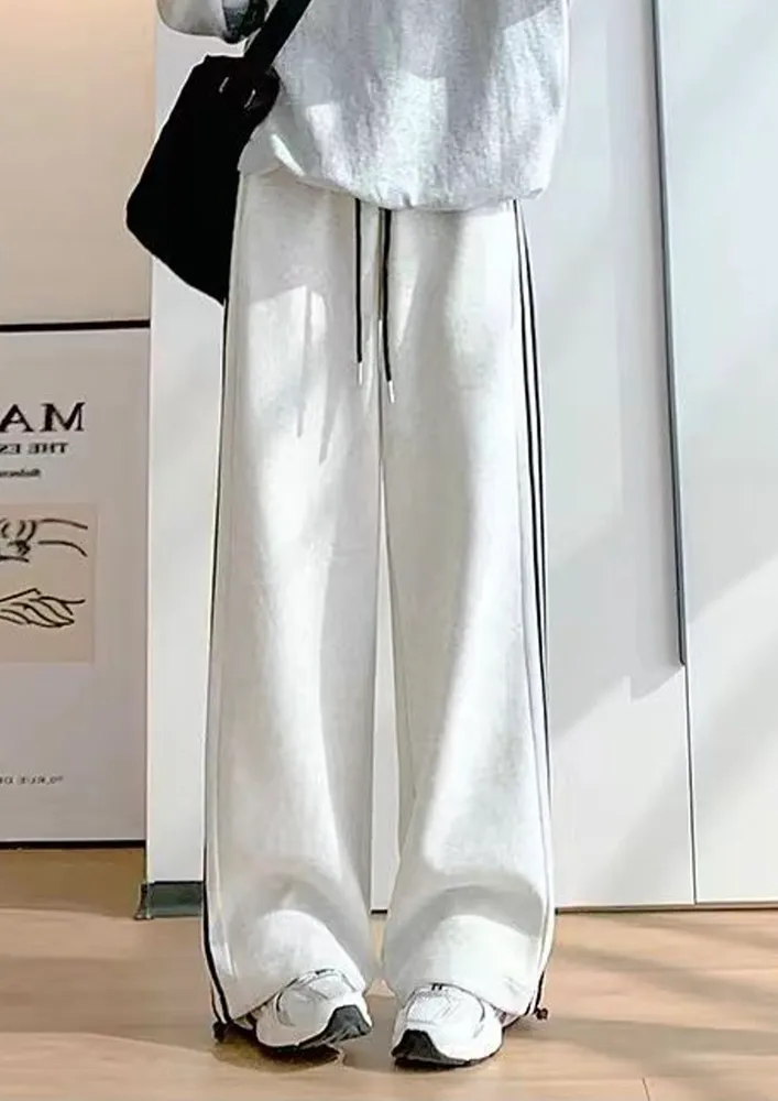 White And Grey Trousers