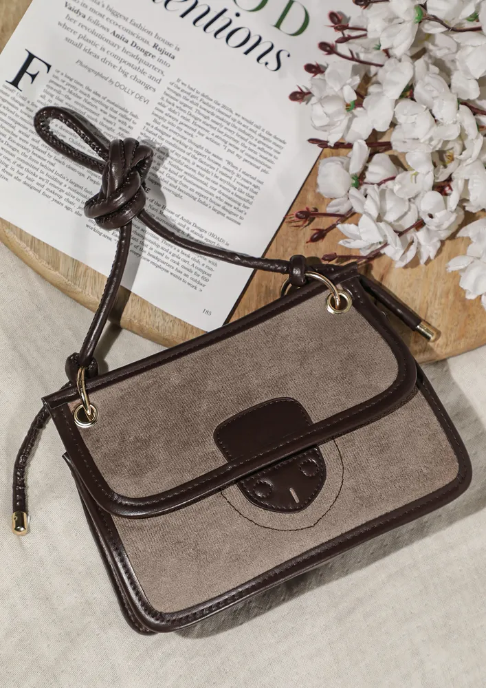MINIMAL FOR YOU KHAKI SLING BAG
