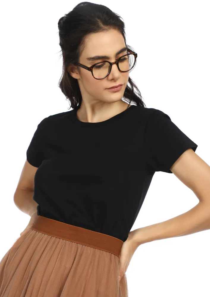 MUST HAVE MINT BLACK T-SHIRT