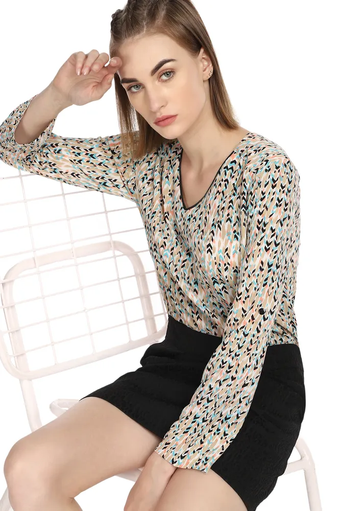 CHANGING MY DIRECTION BEIGE TUNIC DRESS