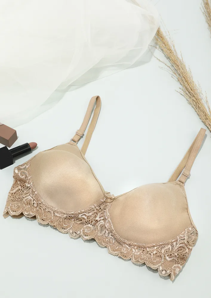 Skin Spacer Cups Non Wired Bra