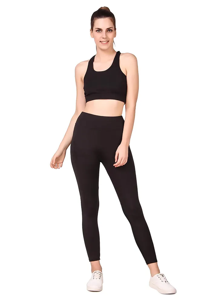 HIGH ON ACTIVITY BLACK ACTIVEWEAR