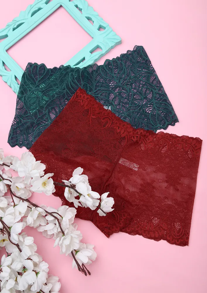 DELICATE LIKE LEAF GREEN AND RED BOY SHORTS SET