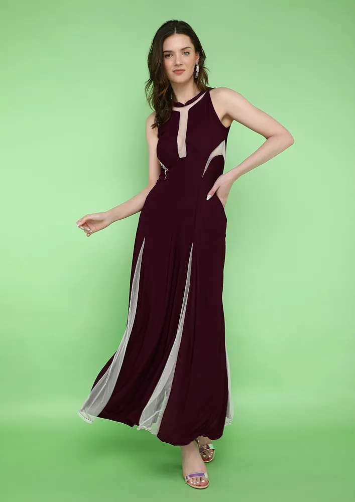YOU GO GIRL PLUM DRESS