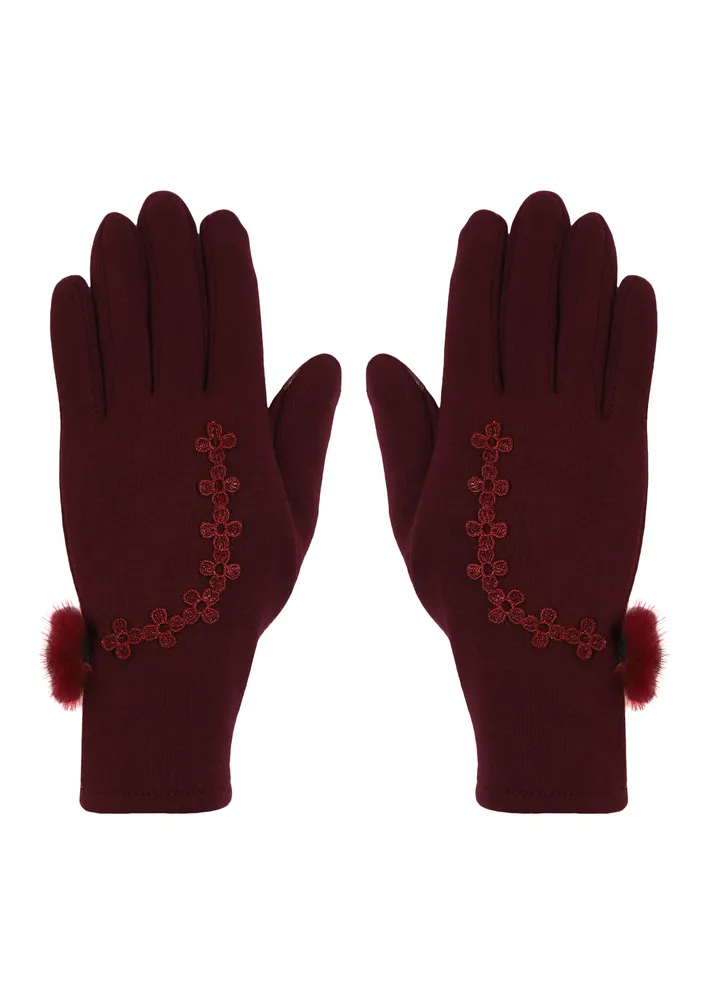 CARRY THE WARMTH RED GLOVES