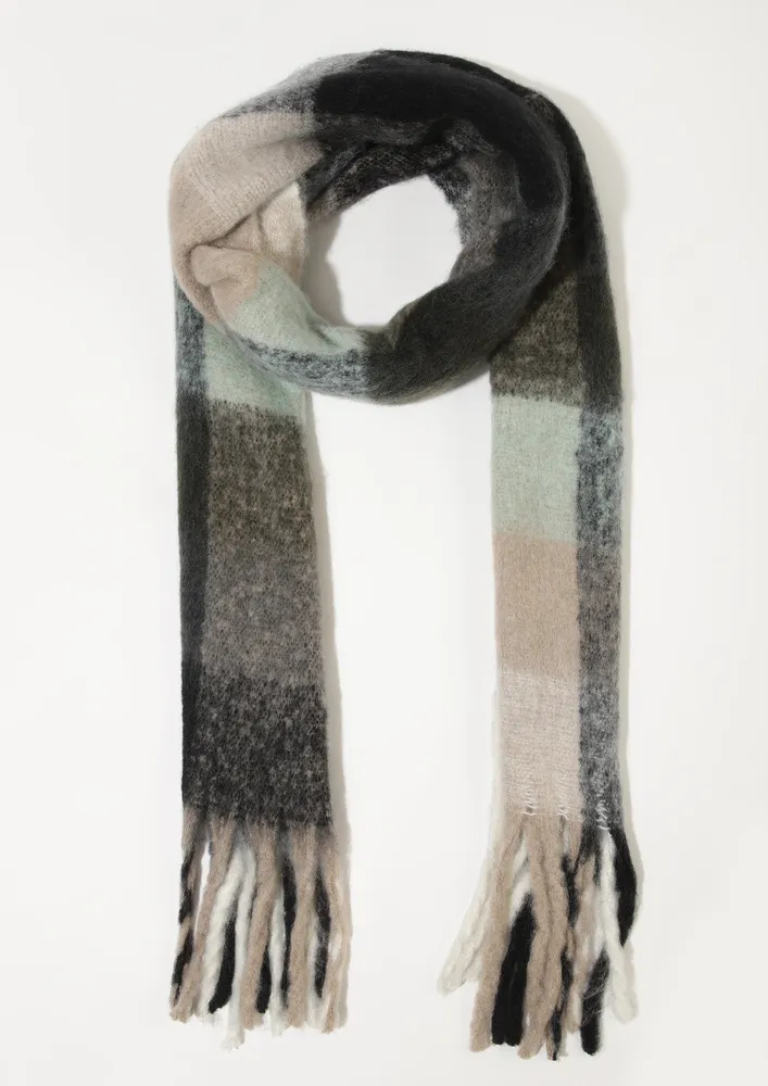 MOONLIGHT GREY SCARF