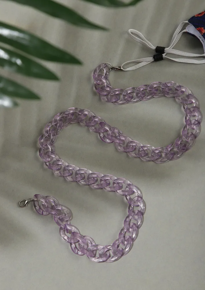 GOES WITH EVERYTHING PURPLE CHAIN