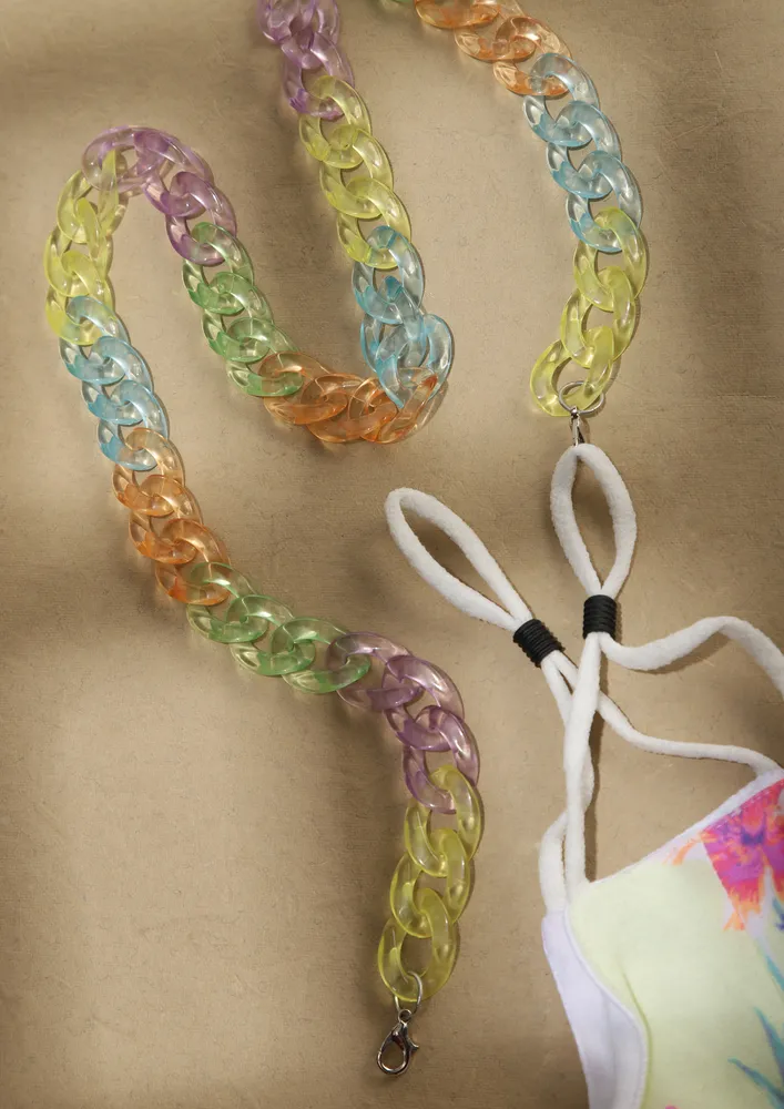 LIKE RAINBOW MULTI COLOR CHAIN