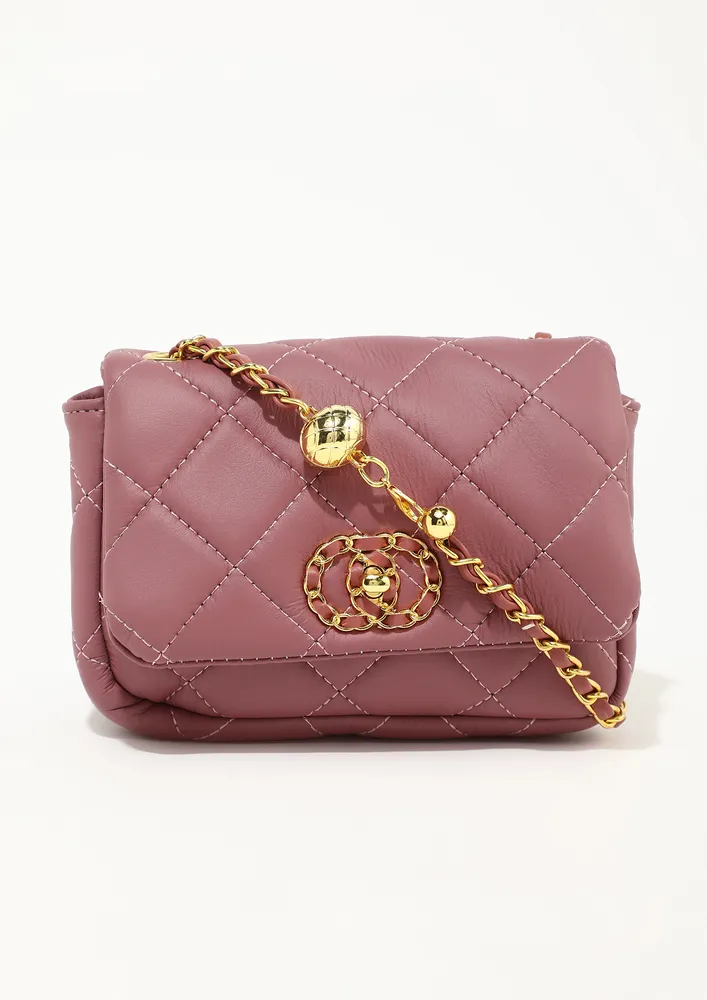 HAPPIER PINK SLING BAG