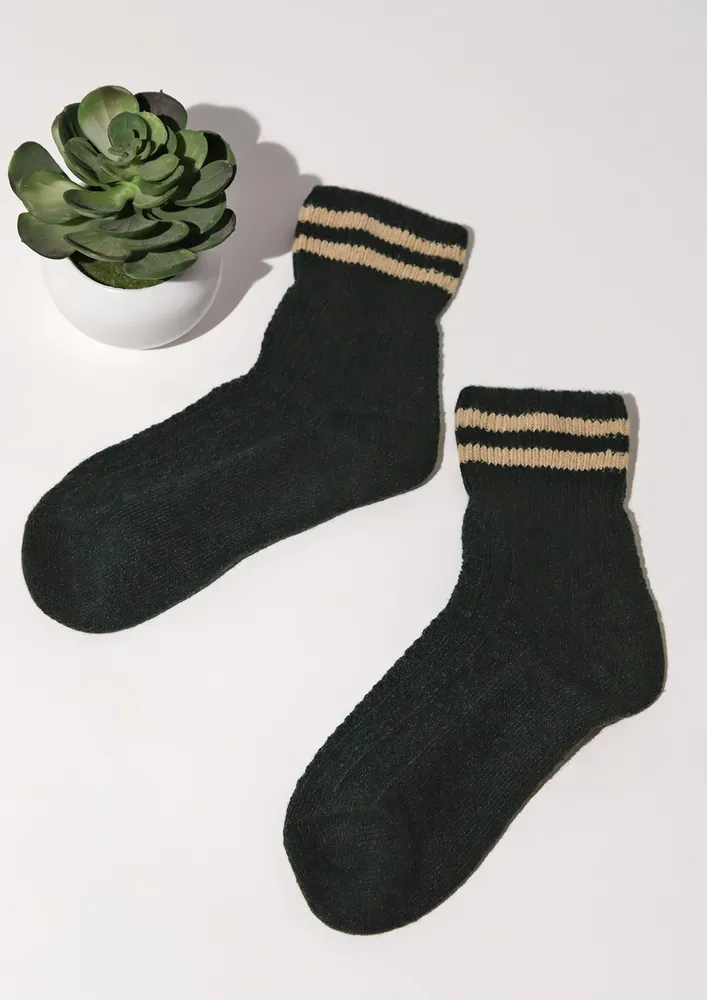 RINGER MOOD GREEN SOCKS