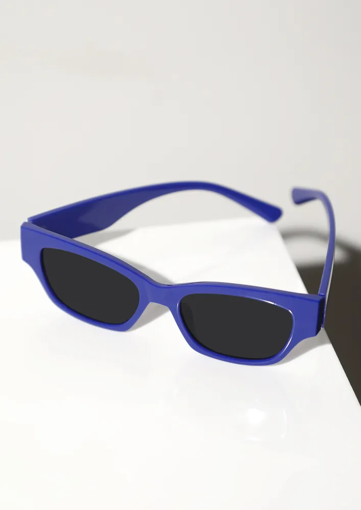 CHIC AND SHINE BLUE SUNGLASSES