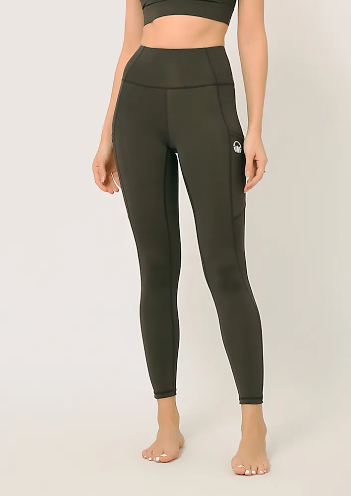 Buttr Dark Truffle Yoga Pants