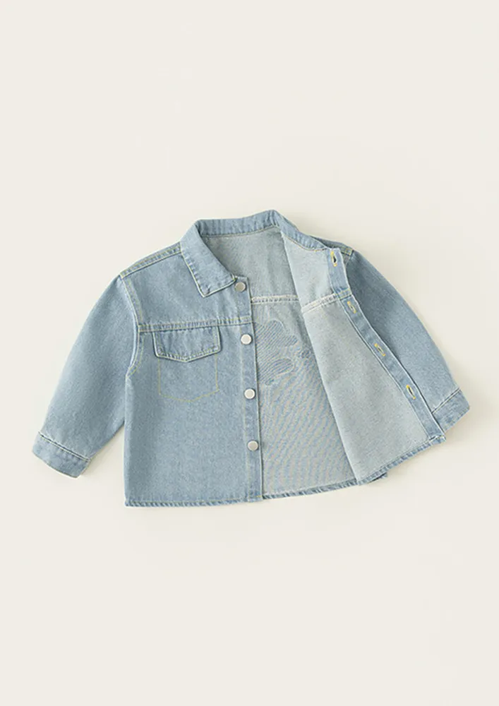 Boys Clean Denim Shirt