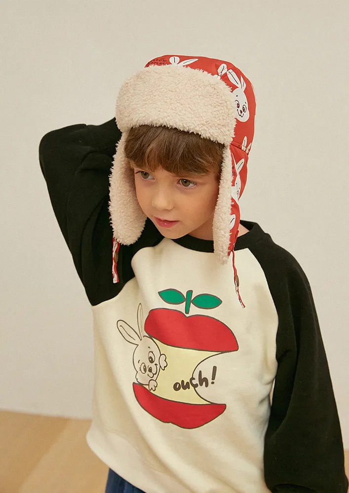 Graphic Boys Black & White Sweatshirt