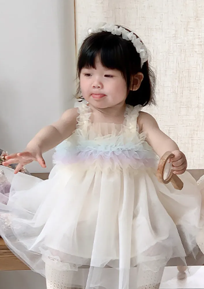 Girls Empire Tulle Dress