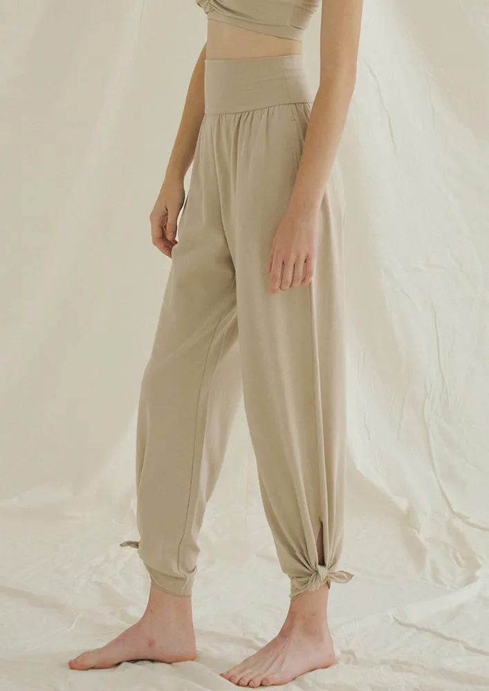 Apricot Straight Leg Activewear Pants