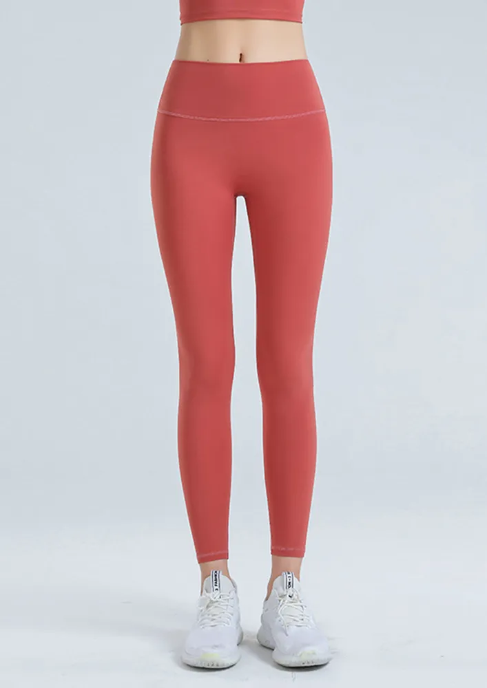 Mid-rise Seamless Sports Tights