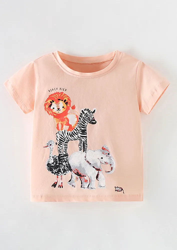 Boyswear Crew Neck Graphic Print T-shirt