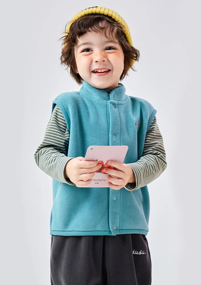 Girls Fleece Sleeveless Vest