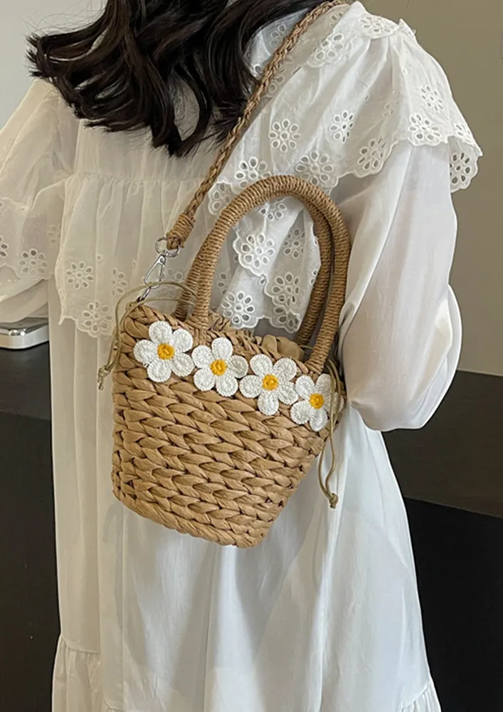 KHAKI FLORAL D