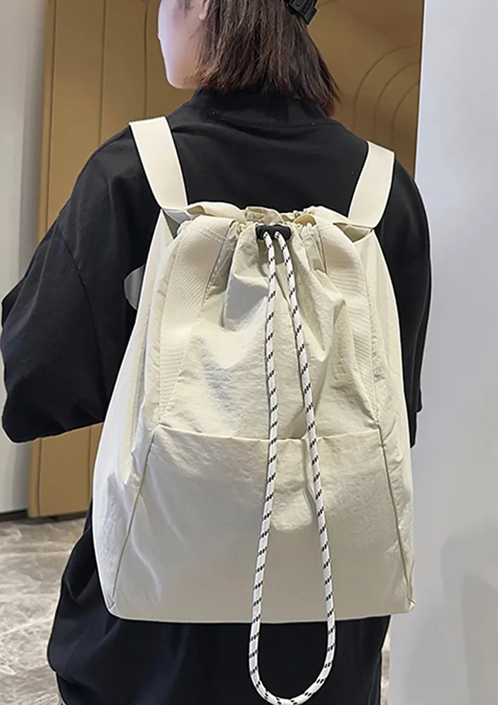 OFF-WHITE NYLON MULTIPURPOSE BACKPACK