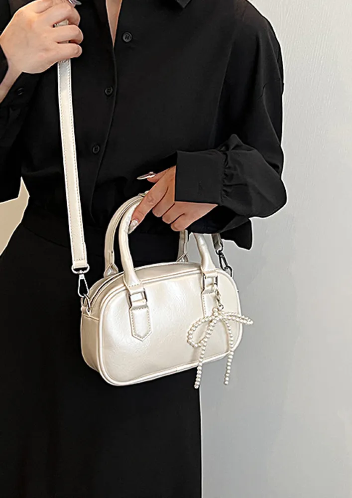 DOUBLE HANDLE SMALL CROSSBODY BAG