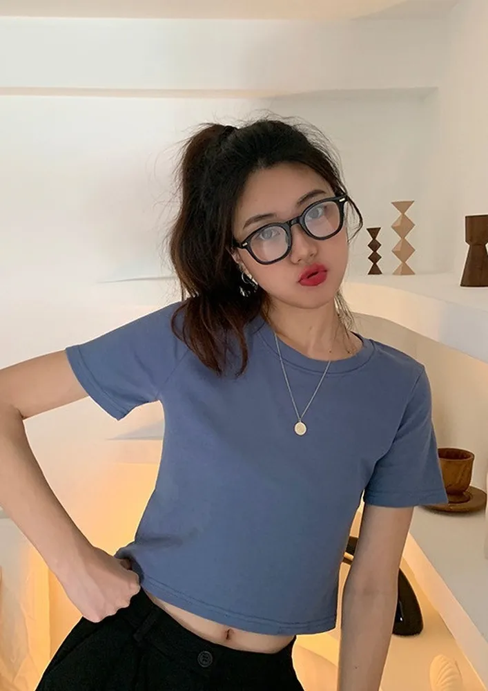 Blue Short Sleeve T-shirt