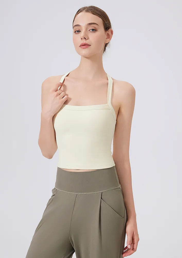 Square Neck Sporty Top