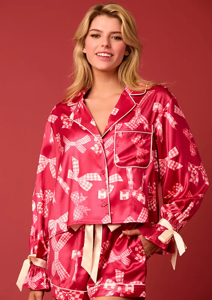 Red 2 Piece Loungewear Set 