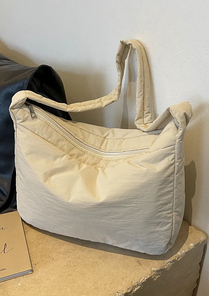 OFF-WHITE NYLON COMMUTER TOTE BAG