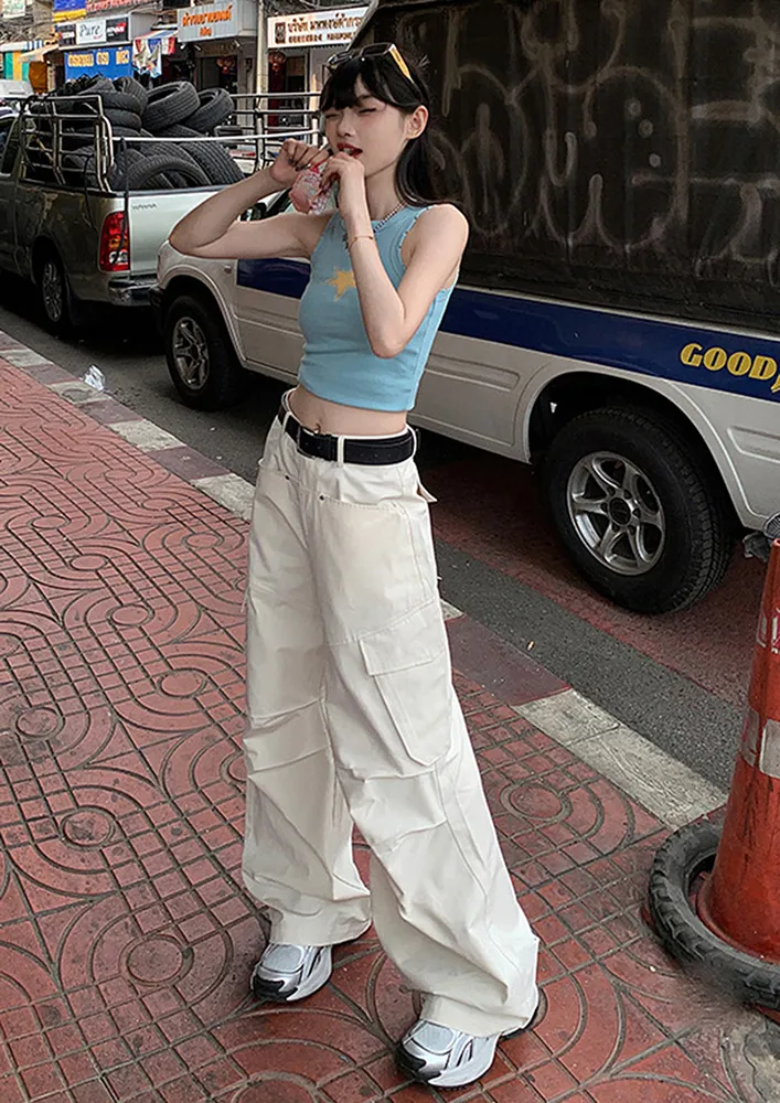 Loose Ultra-straight Casual Long Pants