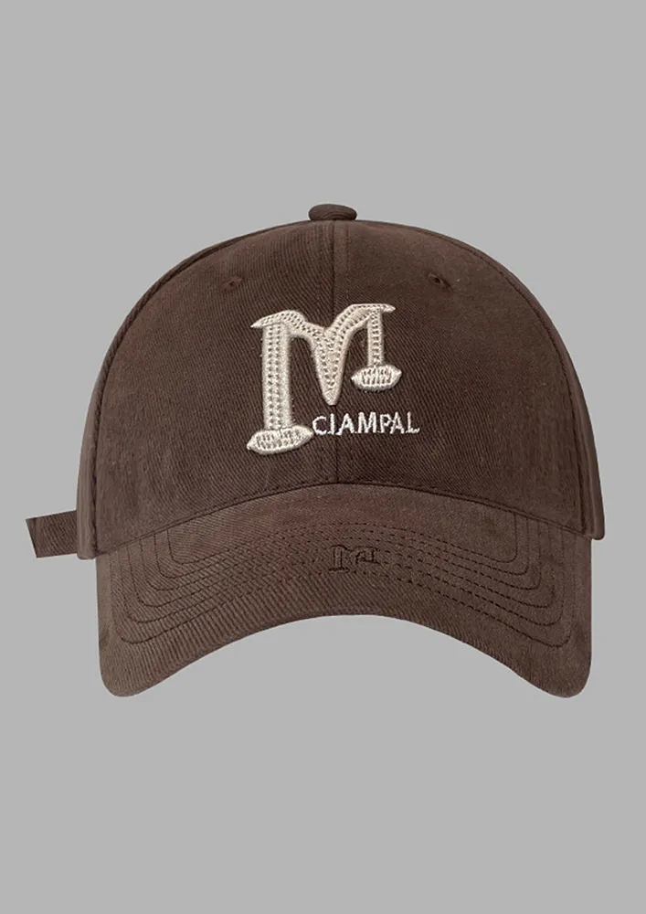 SUNVISOR BROWN COTTON TWILL CAP