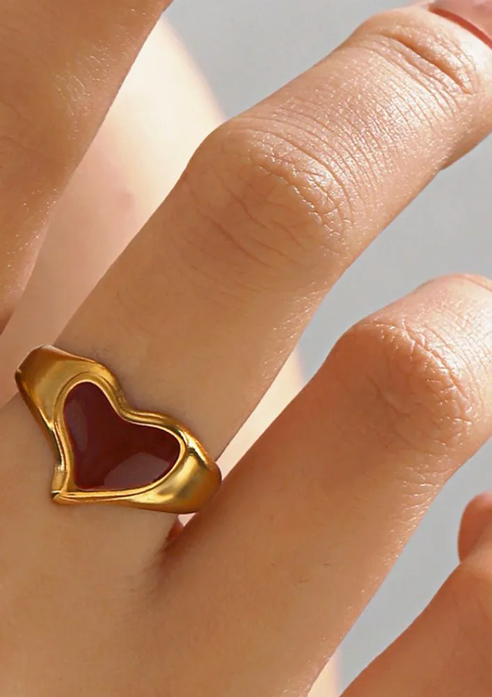 RED DISCONNECTED STATEMENT RING