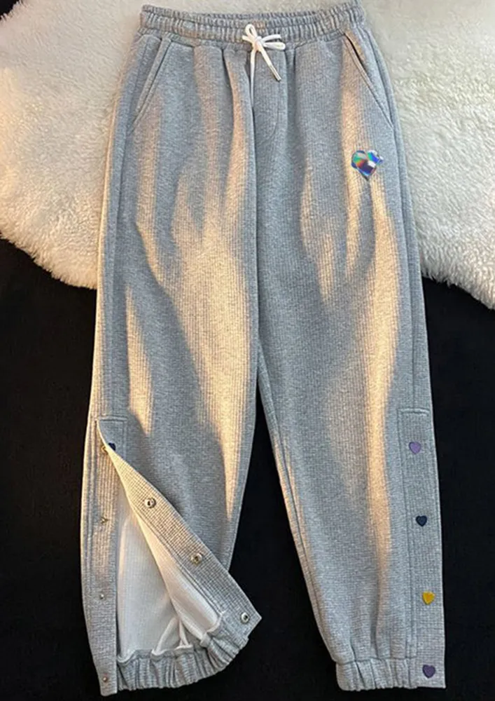 LIL HEARTS GREY JOGGER