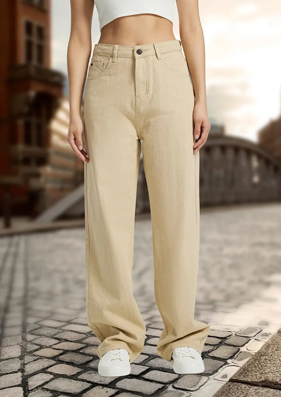 Light khaki pants womens on sale