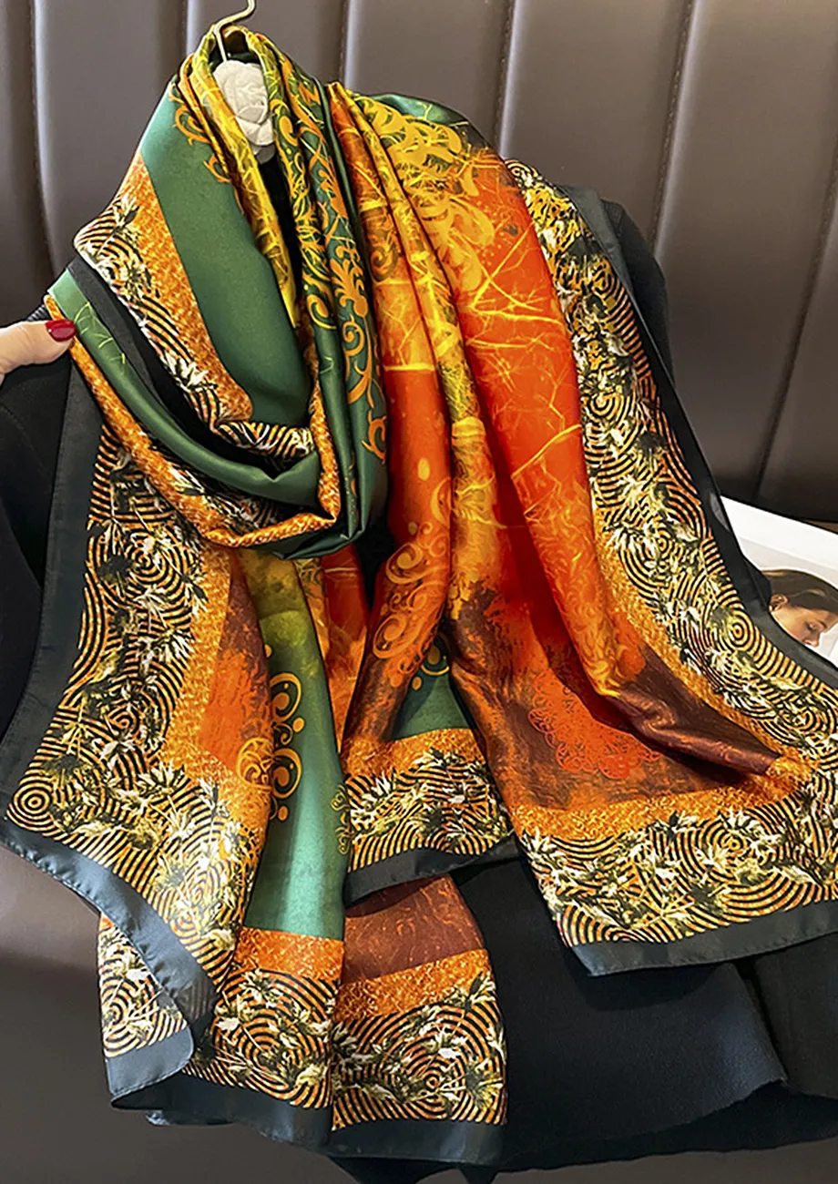 Ethnic print scarf discount