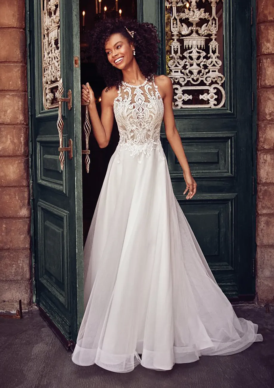 Buy WHITE LACE DETAIL BRIDESMAID DRESS for Women Online in India