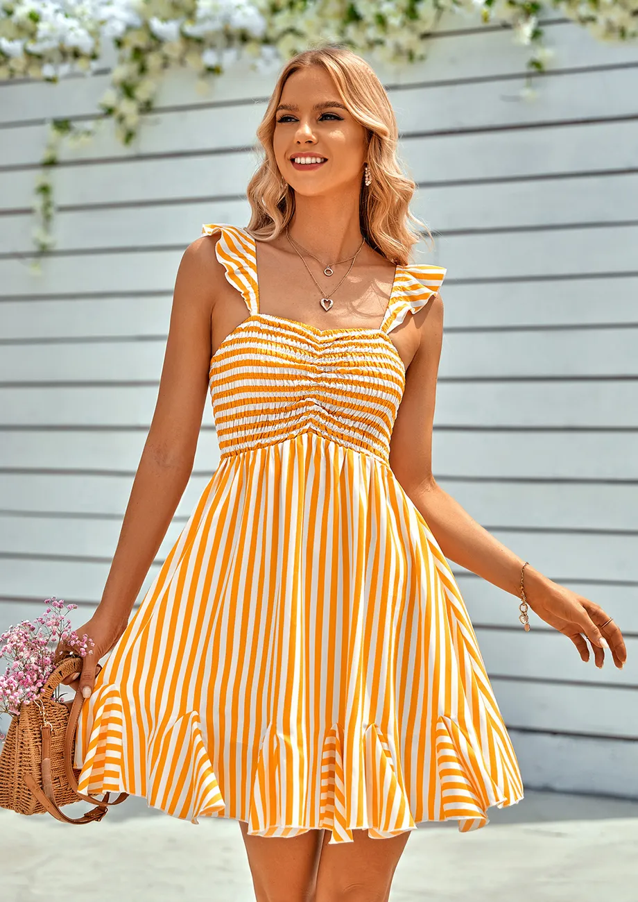 Pinstripe shops summer dress