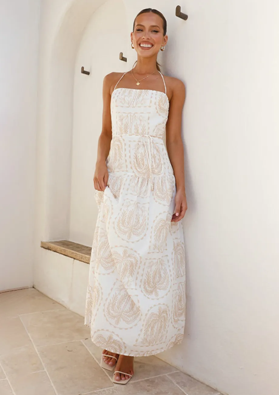 bohemian maxi dress online india Buy White Halter for Women in Colour:Salmon ensuring each dress is Long Sleeve Vacation Dresses clearance-$25