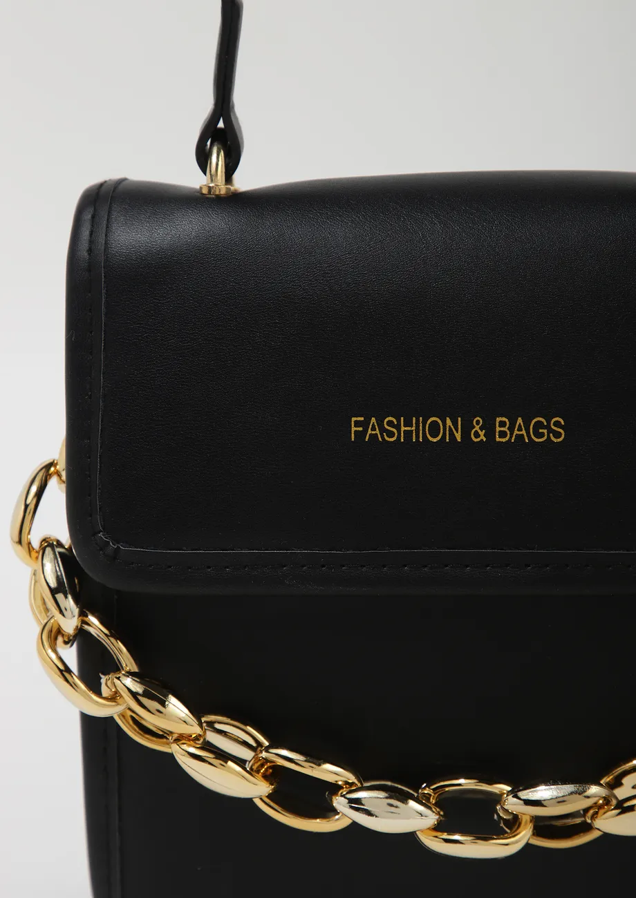 Buy FASHION BAGS BLACK SMALL HANDBAG for Women Online in India