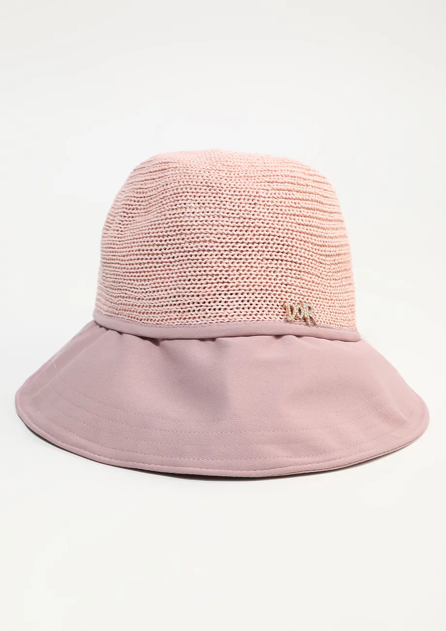 PINK SUMMER BUCKET CAP