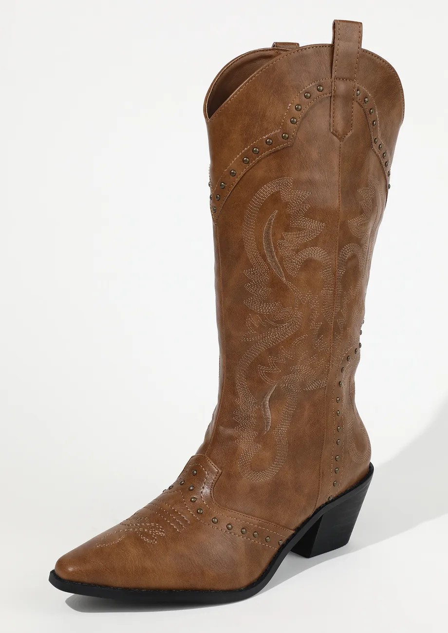 knee high women's boulet boots for sale