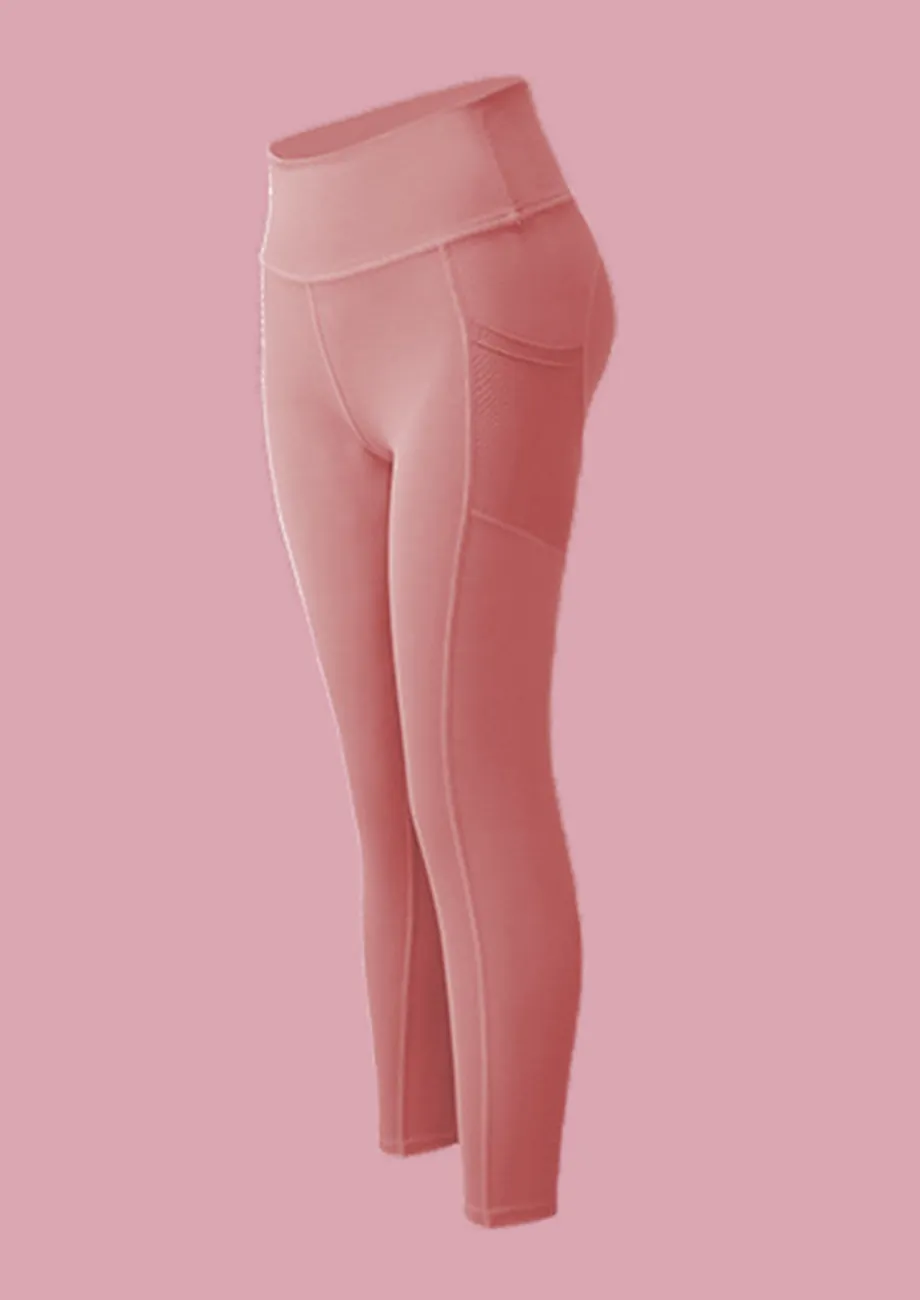 Buy SO CONVENIENT PEACH YOGA PANTS for Women Online in India