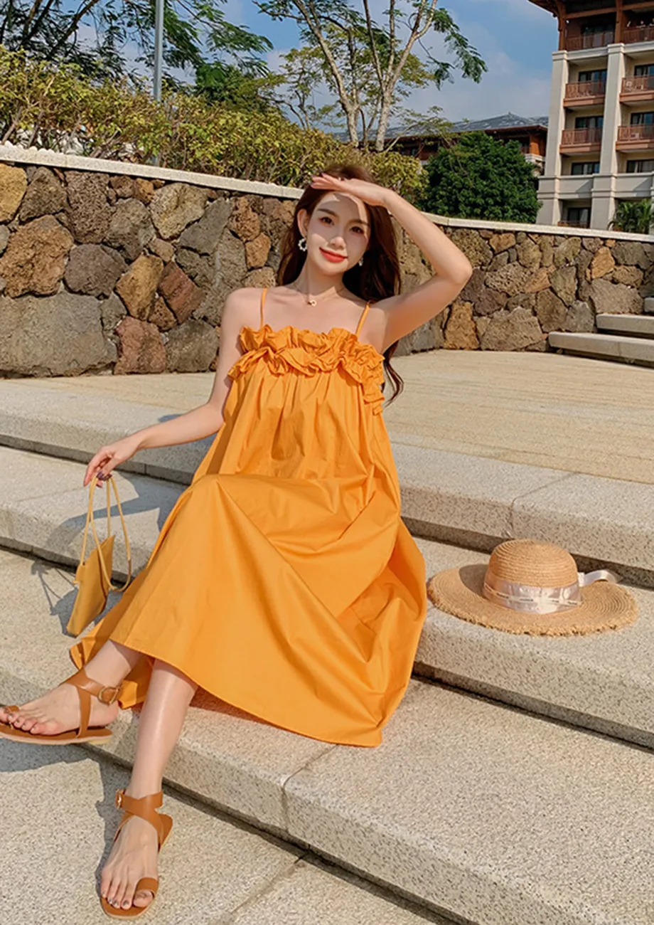 Buy orange dress best sale