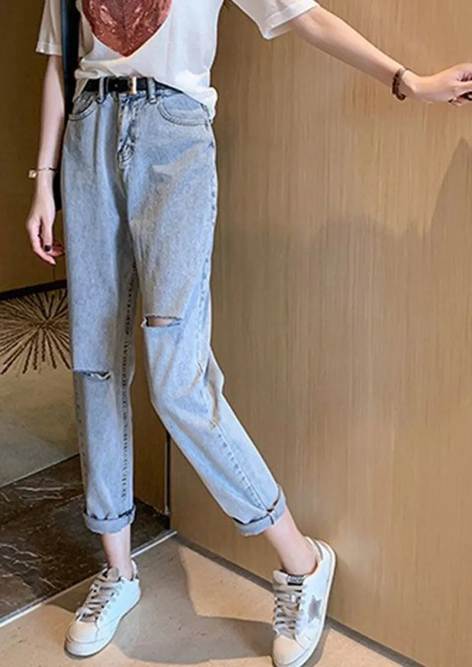 Buy DENIM LOVER LIGHT BLUE JEANS for Women Online in India