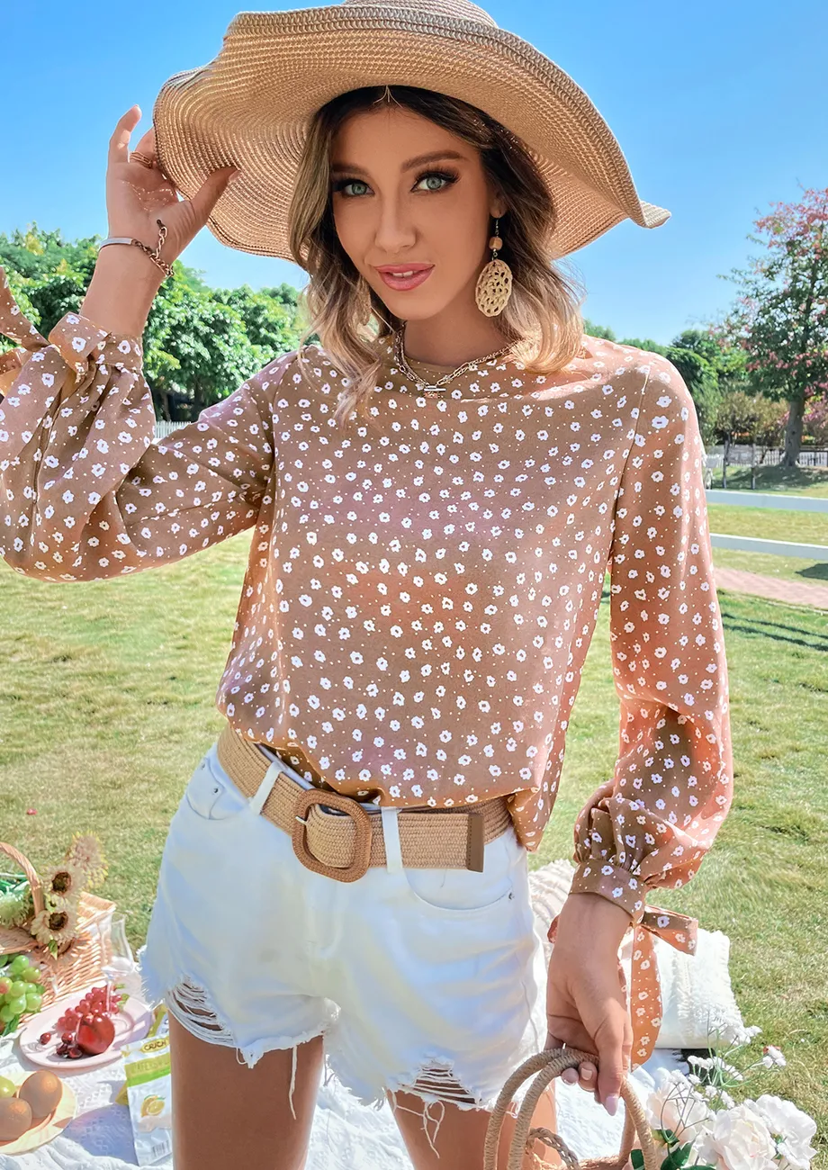 blouse polka dot online